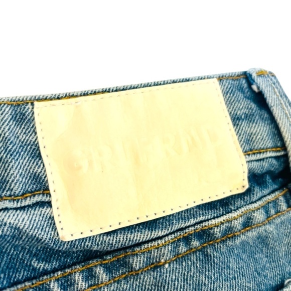 REVOLVE GrlFrend Hailey Low Rise Slim Boot Designer Blue Jeans Sz 28 - Picture 11 of 15